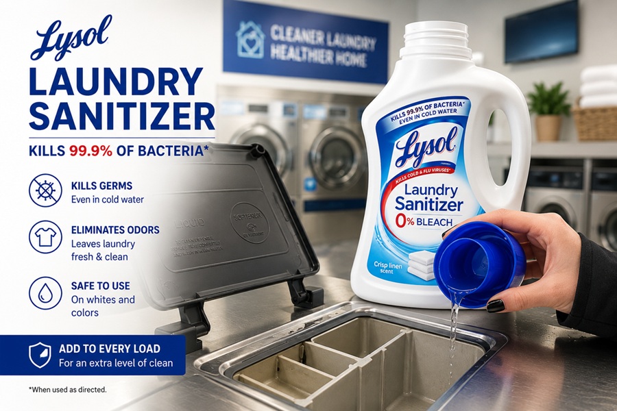 Lysol Laundry Sanitizer: How It Works and How to Use It