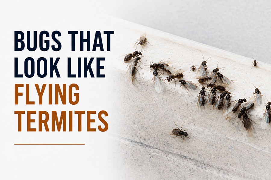 Bugs That Look Like Flying Termites: Identify the Difference