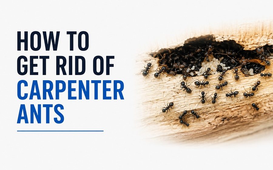 how to get rid of carpenter ants